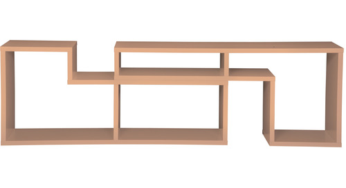 Blox Wall Unit B - Natural Oak